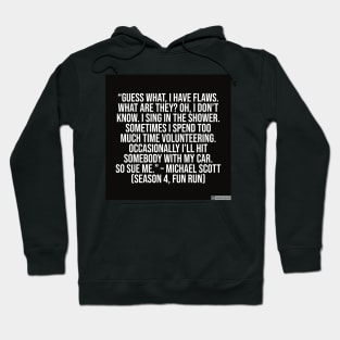 the office funny quote Hoodie